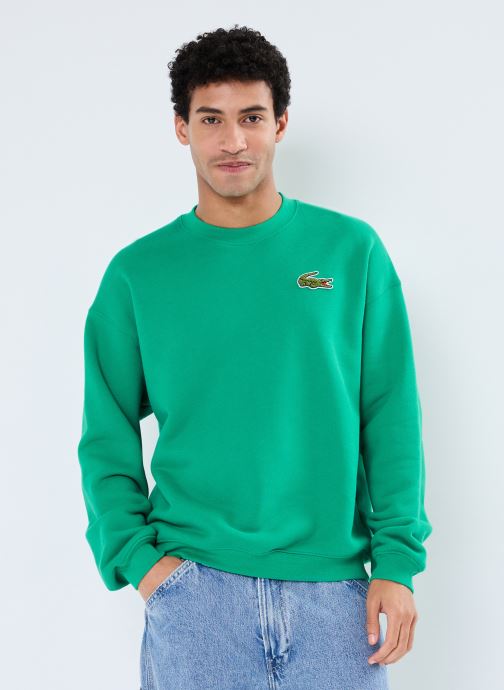 Vêtements Lacoste Sweatshirt loose fit avec badge crocodile pour  Accessoires