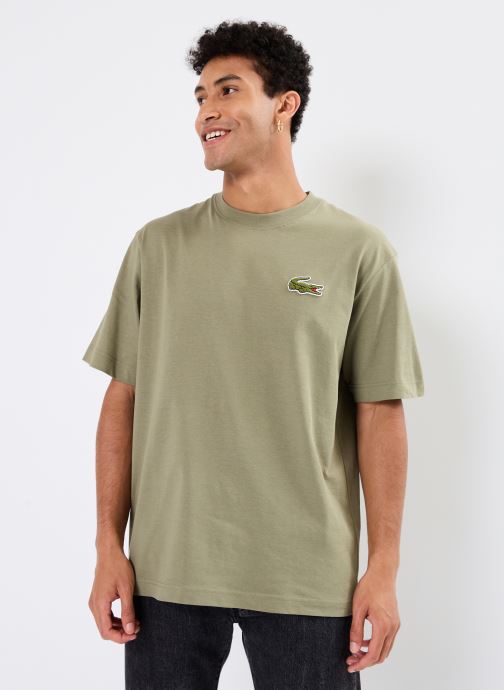 Vêtements Lacoste T-shirt loose fit à badge Crocodile pour  Accessoires