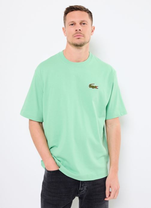 Vêtements Lacoste T-shirt loose fit à badge Crocodile pour Accessoires