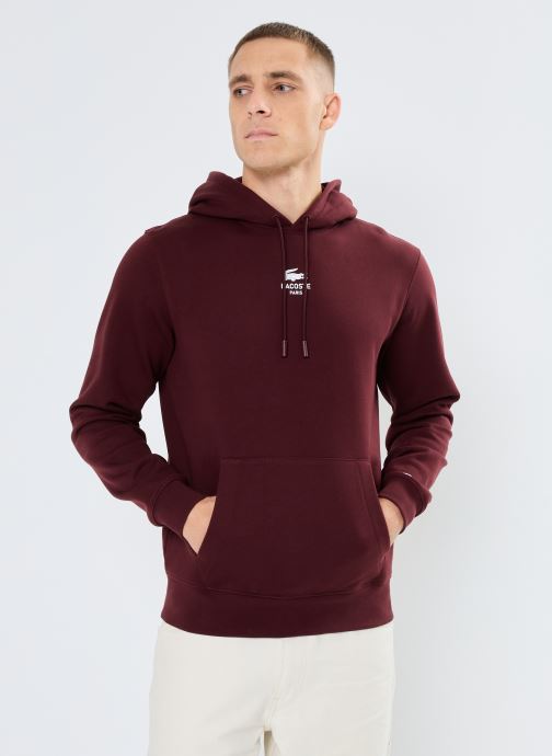 Vêtements Lacoste Sweatshirt à capuche imprimé pour Accessoires