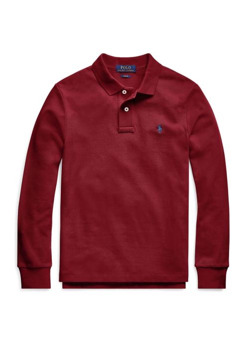 Vêtements Polo Ralph Lauren Polo À Manches Longues En Piqué 323708858 pour  Accessoires