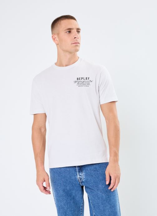 Vêtements Replay T-shirt Gros logo pour  Accessoires