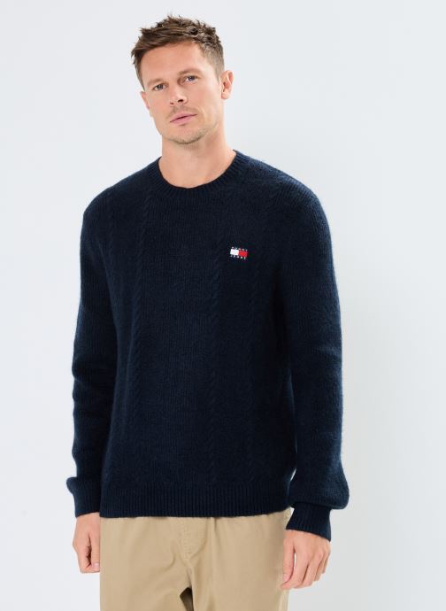 Vêtements Tommy Jeans Tjm Slim Cable Knit DM0DM19440 pour  Accessoires