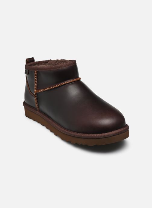 Bottes UGG M CLASSIC ULTRA MINI LTHR REGEN pour  Homme