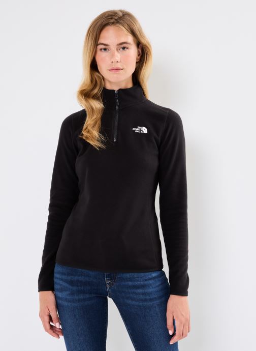 Vêtements The North Face W 100  Glacier 1/4 Zip - EU Glacier pour Accessoires