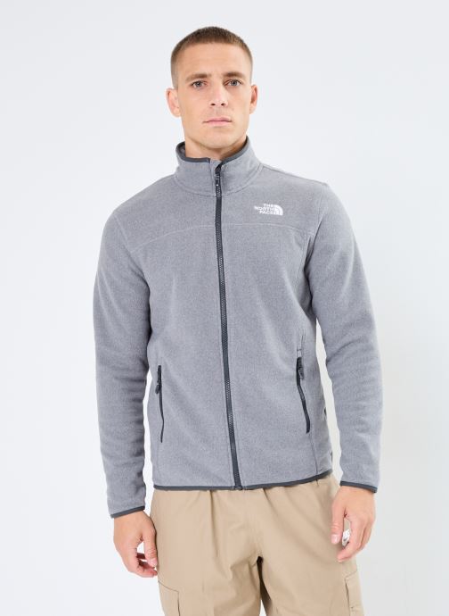 Vêtements The North Face M 100 Glacier Full Zip - Eu Glacier pour  Accessoires