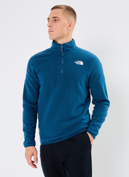 Vêtements The North Face M 100 Glacier 1/4 Zip - Glacier pour  Accessoires