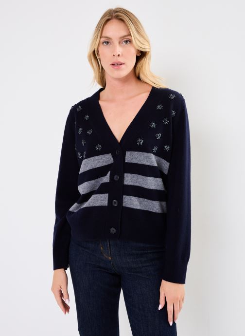 Vêtements GILET RAYE BRODE LILOU pour Accessoires - Stella Forest - Modalova