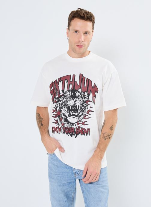 Vêtements VINTAGE TIGER PRINT SS TSHIRT pour Accessoires - Sixth June - Modalova