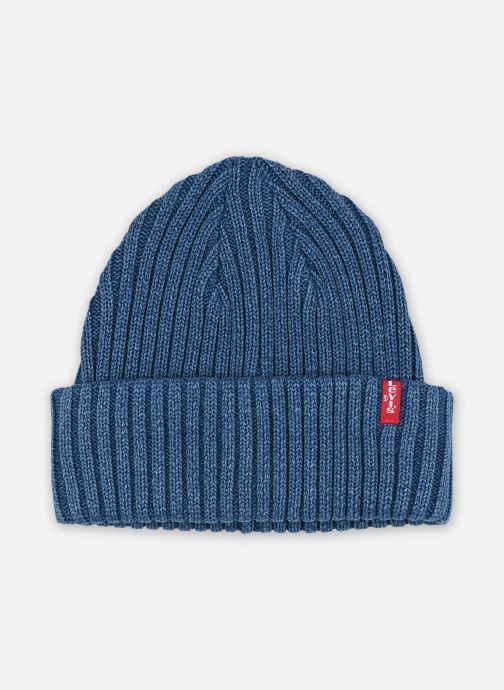 Bonnets Levi's INDIGO RIBBED BEANIE pour  Accessoires