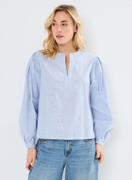 Vêtements Tommy Hilfiger Cotton Stp V Neck Ls WW0WW45319 pour Accessoires
