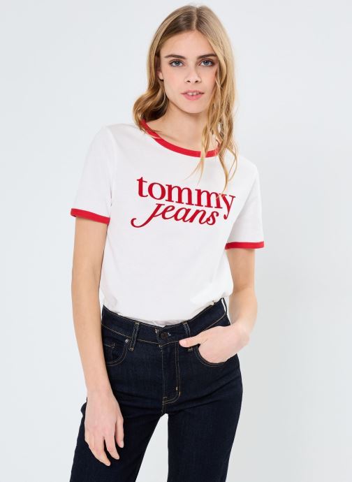 Vêtements Tommy Jeans Tjw Rlx Script Ringe DW0DW19449 pour Accessoires