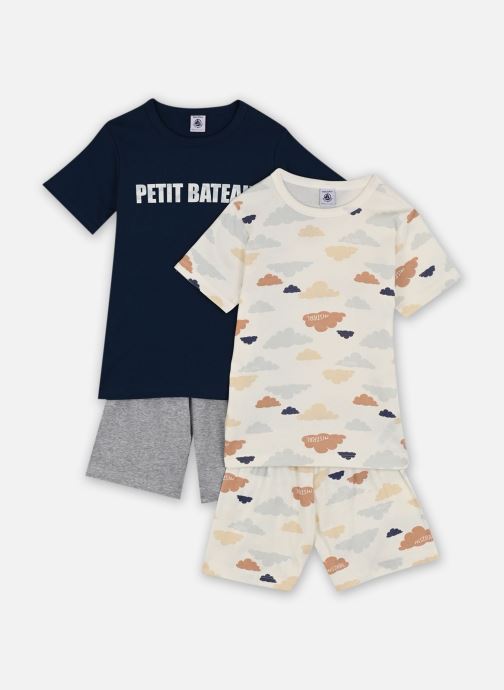 Vêtements 2 Pyjacourts A0D7C00 Lot Nuage pour Accessoires - Petit Bateau - Modalova