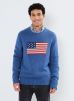 Polo Ralph Lauren Vêtements Ls Cn Flag-Long Sleeve-Pullover 710718281 pour Accessoires Male L 710718281007