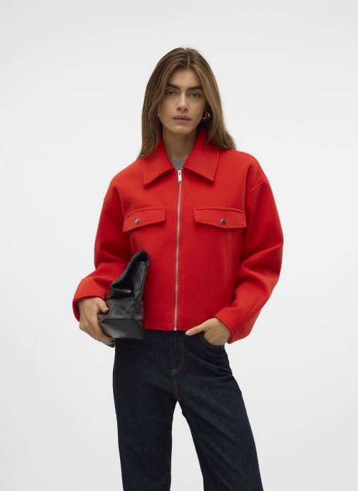 Vêtements VMFORTUNEFREJ SHORT JACKET GA BOO pour Accessoires - Vero Moda - Modalova
