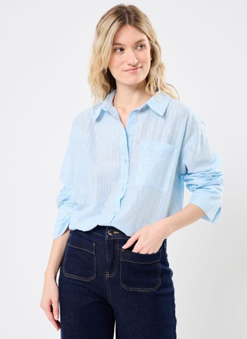 Vêtements VMPAULINE LS SHIRT WVN GA pour Accessoires - Vero Moda - Modalova