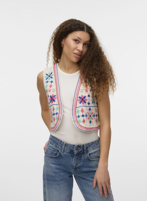 Vêtements Vero Moda VMCEULA S/L WAISTCOAT WVN LCS pour Accessoires