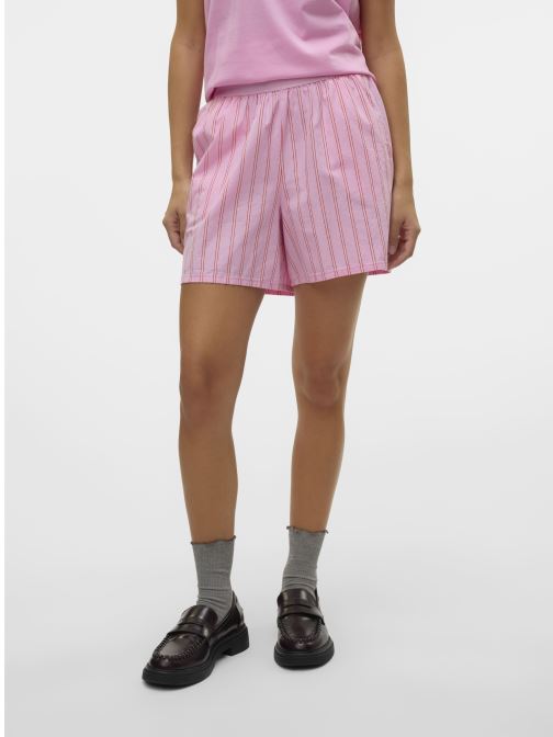 Vêtements VMCHARLOTTE MW STRIPE SHORTS WVN GA pour Accessoires - Vero Moda - Modalova