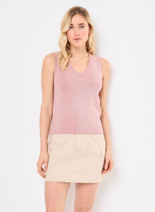 Vêtements Vero Moda VMELSA SHINE SL V-NECK TOP FR pour Accessoires