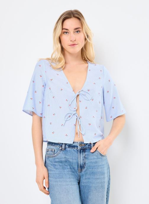 Vêtements Vero Moda VMODETTE 2/4 TIE TOP WVN GA pour Accessoires