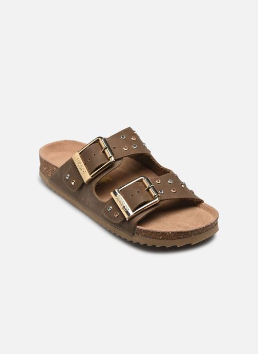 Sandales et nu-pieds Two buckle sandal nubuck stras - Colors of California - Modalova
