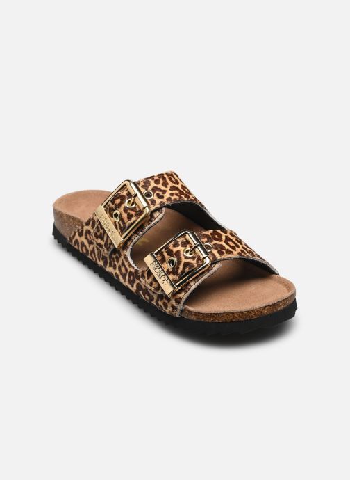 Sandales et nu-pieds Pony hair two buckle sandal - Colors of California - Modalova