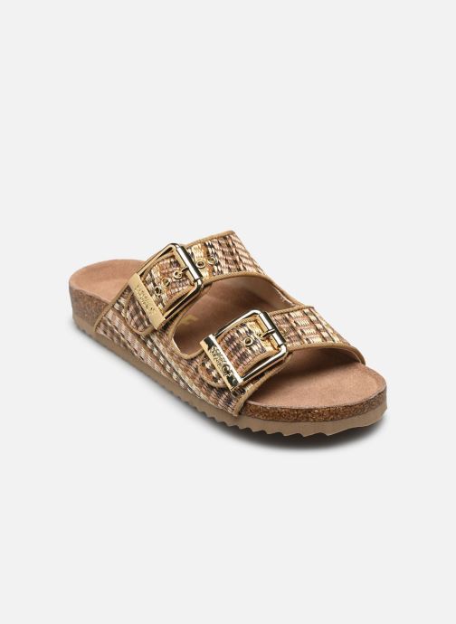 Sandales et nu-pieds Two buckle sandal in rafia - Colors of California - Modalova