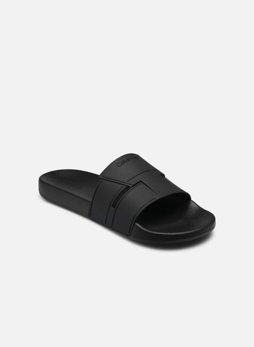 Sandales et nu-pieds POOL SLIDE DOUBLE T - Calvin Klein - Modalova