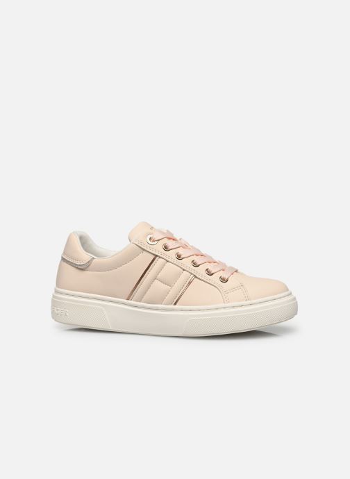 LOW CUT LACE-UP SNEAKER NUDE/ROSE GOLD