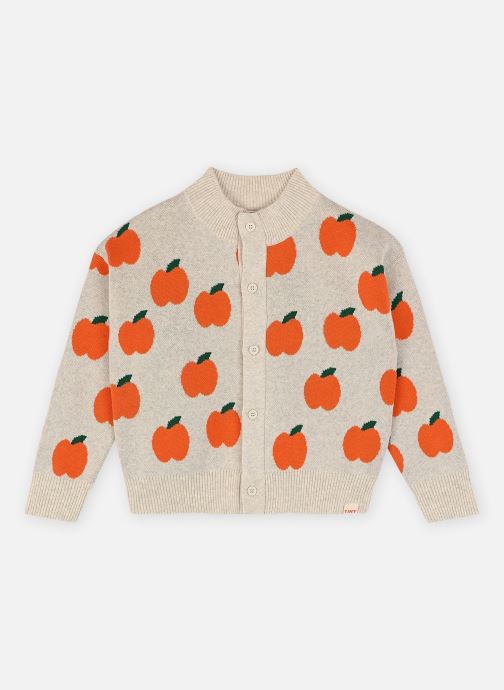 Apples Mockneck Cardigan