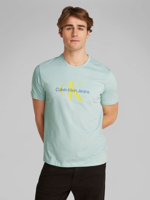 Vêtements Calvin Klein Jeans Ss Hero Monologo Tee LV040EM286 pour Accessoires
