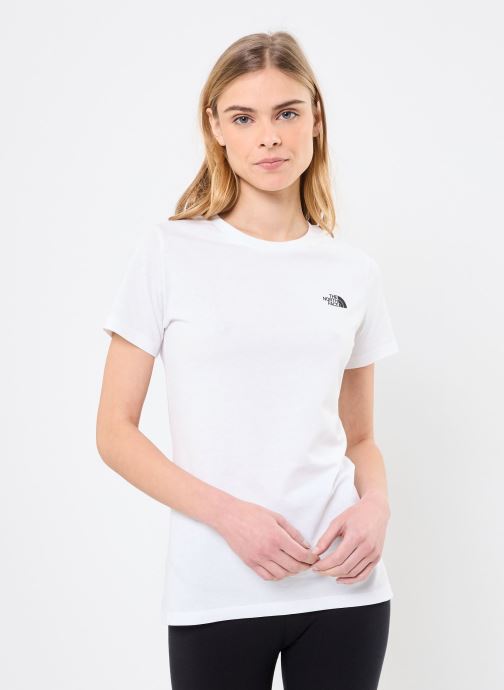 Vêtements The North Face W S/S SIMPLE DOME SLIM TEE pour Accessoires