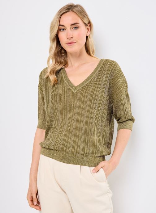Vêtements VISHEM V-NECK 2/4 GLITTER KNIT TOP pour Accessoires - Vila - Modalova