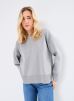 OBJECT Vêtements OBJELLY L/S OZ O-NECK KNIT DIV pour Accessoires Female L 23045706-Light Grey Melange