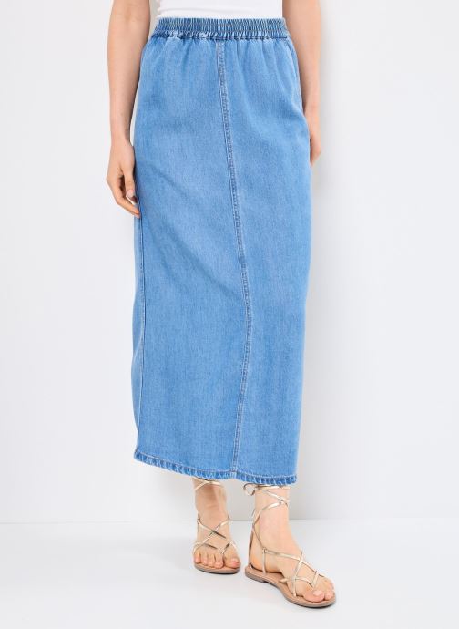 Vêtements OBJFRAME MW RE LONG DENIM SKIRT NOOS pour Accessoires - OBJECT - Modalova