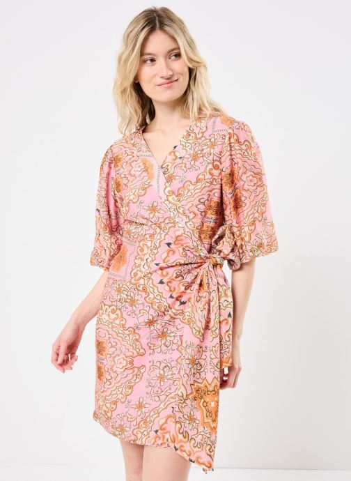 Vêtements OBJHOLLY 2/4 RE SHORT WRAP DRESS 138 pour Accessoires - OBJECT - Modalova