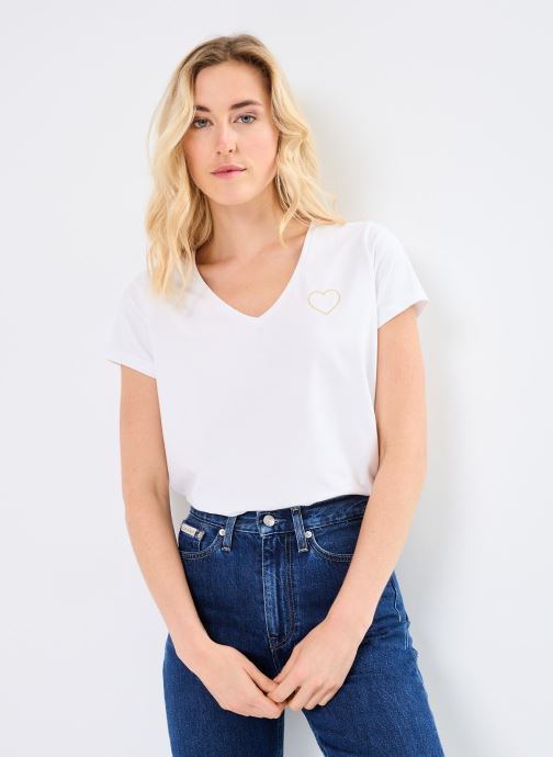 Vêtements PCNEW BILLY TEE EMB JRS NOOS BC pour Accessoires - Pieces - Modalova