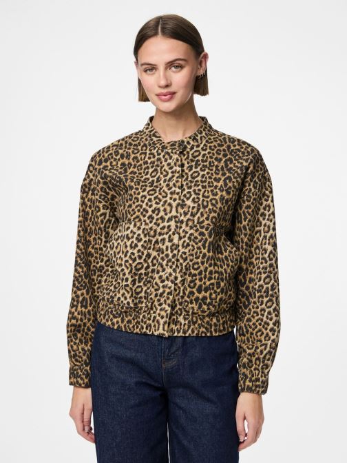 Vêtements PCSALUME BOMBER DENIM JACKET pour Accessoires - Pieces - Modalova