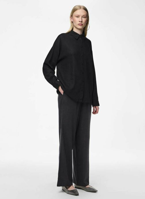 Vêtements PCPIA HW WIDE PANTS WVN NOOS pour Accessoires - Pieces - Modalova