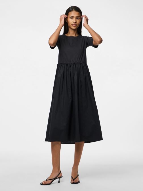 Vêtements PCTONYA SS MIDI DRESS WVN pour Accessoires - Pieces - Modalova