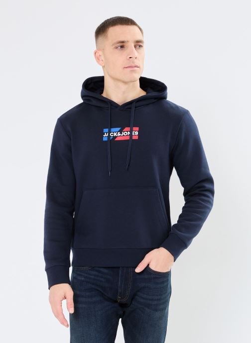 Vêtements Jack & Jones JJECORP GRAPHIC SWEAT HOOD NOOS pour Accessoires