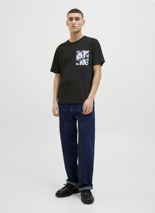Vêtements Jack & Jones JORSPLIT AOP POCKET TEE SS CREW NECK pour Accessoires