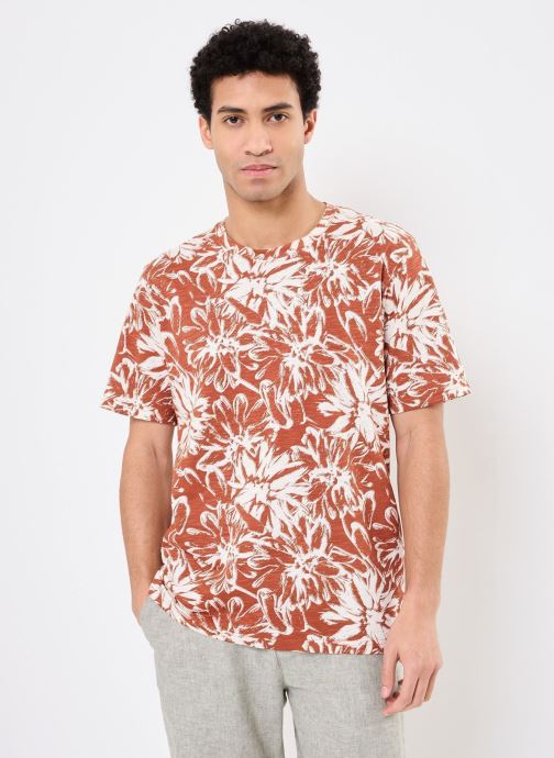 Vêtements Jack & Jones JORSPLIT AOP TEE SS CREW NECK LN pour Accessoires