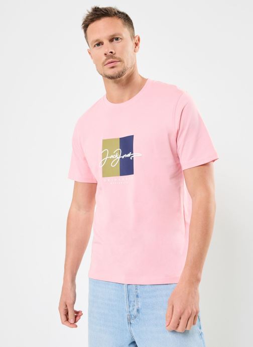 Vêtements JORFREDERIKSBERG BOX SCRIPT TEE SS CN LN pour Accessoires - Jack & Jones - Modalova