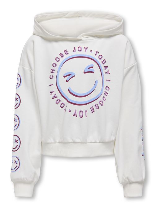 Vêtements Kids Only Kogsmile Life L/S Hood Ub Swt Noos 15340148 pour Accessoires