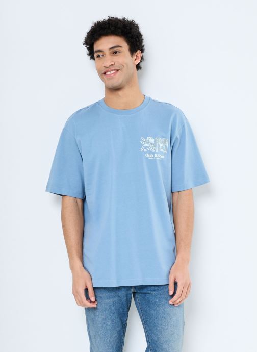 Vêtements Only & Sons ONSMOUNTAIN LOGO RLX SS TEE CS pour Accessoires