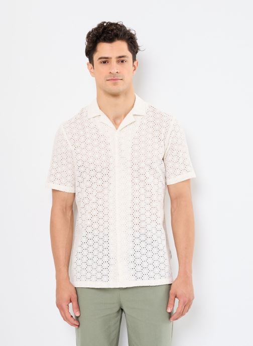 Vêtements CFLOGAN SS RC broderie anglaise shirt pour Accessoires - Casual Friday - Modalova