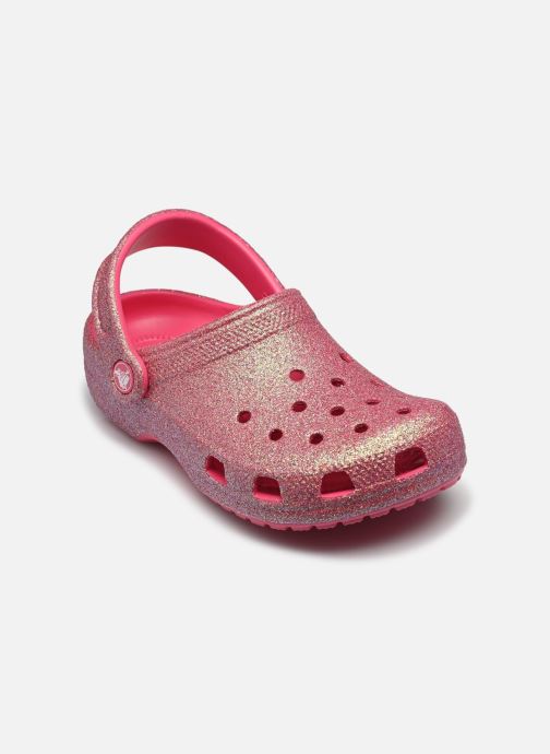 Sandales et nu-pieds Crocs Classic Iridescent Glitter Cg K pour Enfant
