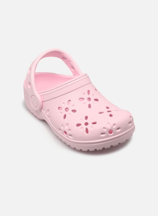 Sandales et nu-pieds Crocs Classic Floral Cut Out Clog K pour Enfant