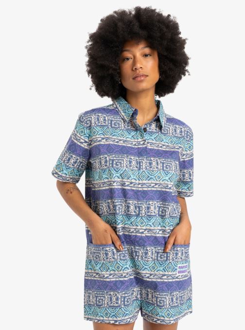 Vêtements Quiksilver Pansy Romper Ss EQWWD03116 pour Accessoires